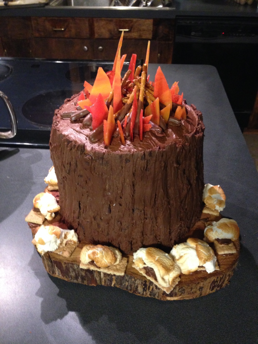 Woodsman's Log Cake  MmmHomestead